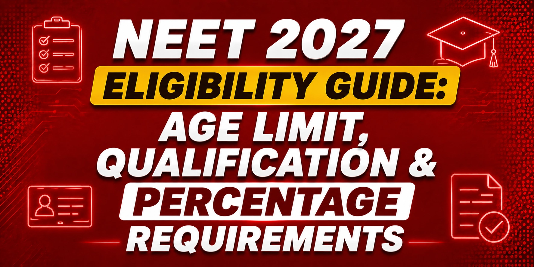 NEET UG 2027: Question Count and Scoring System